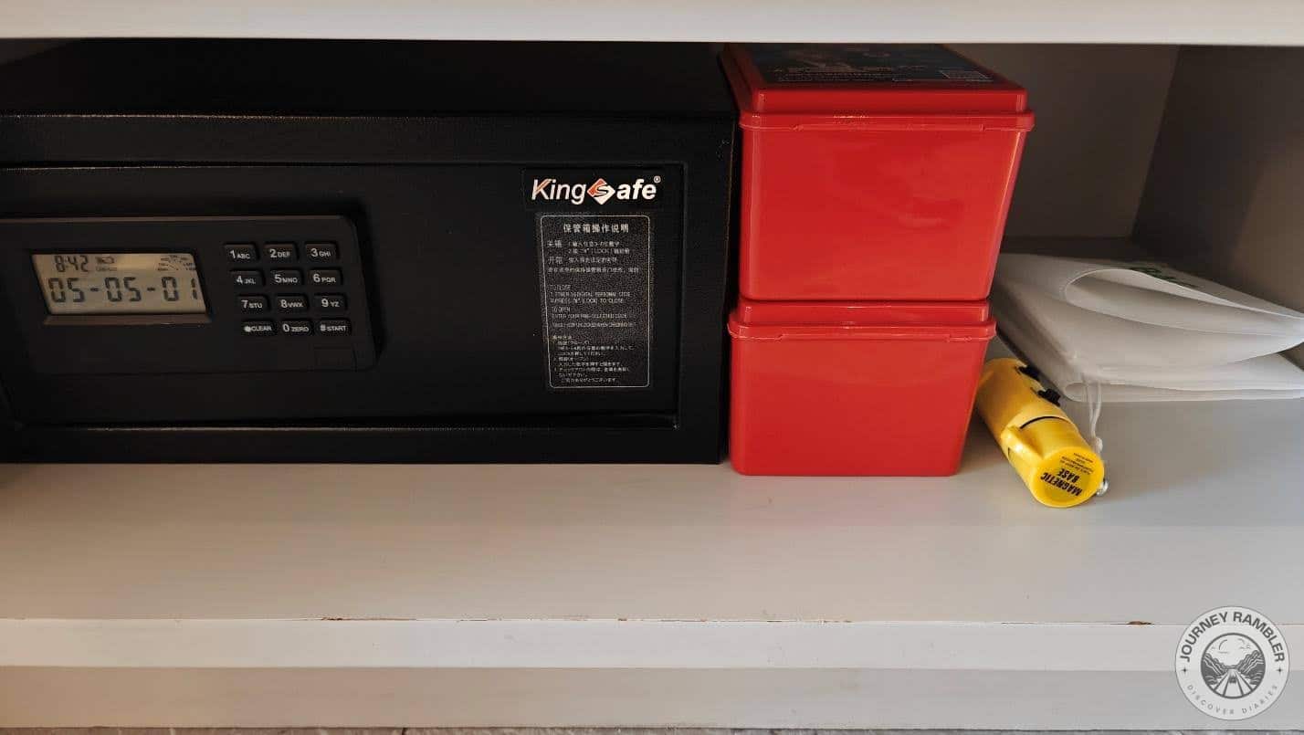 safe where I could store my valuables