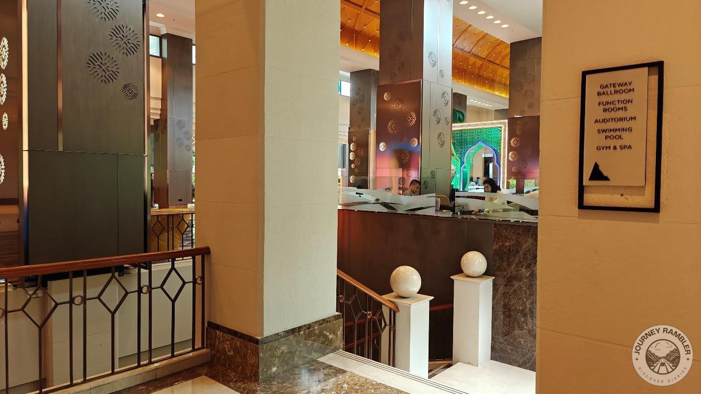 signs showing the way to the different conference rooms