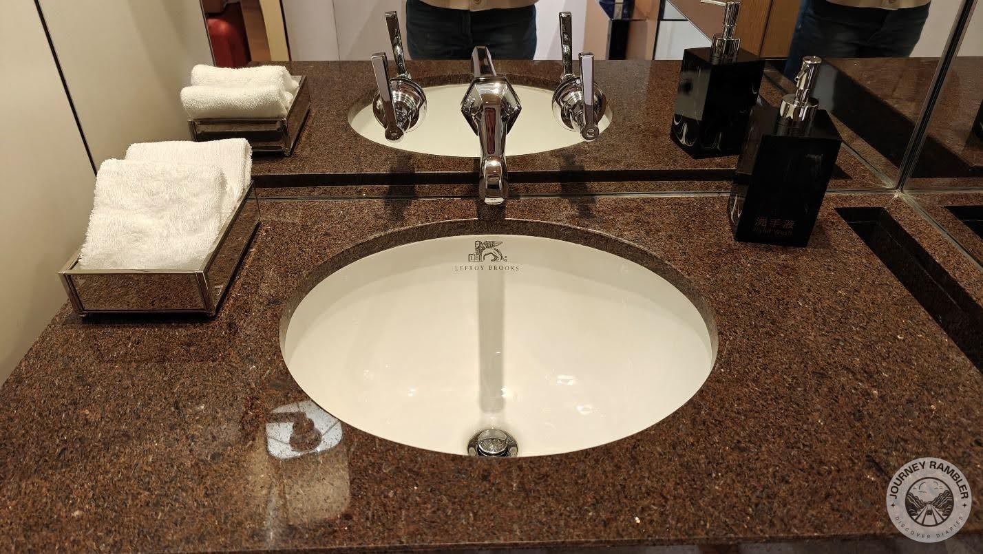 sink was pretty large