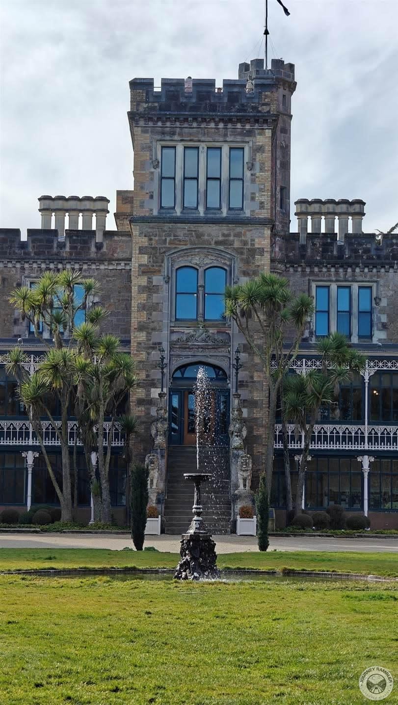 small pond with a fountain again