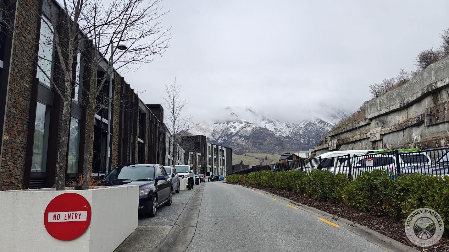 snowcapped mountains
