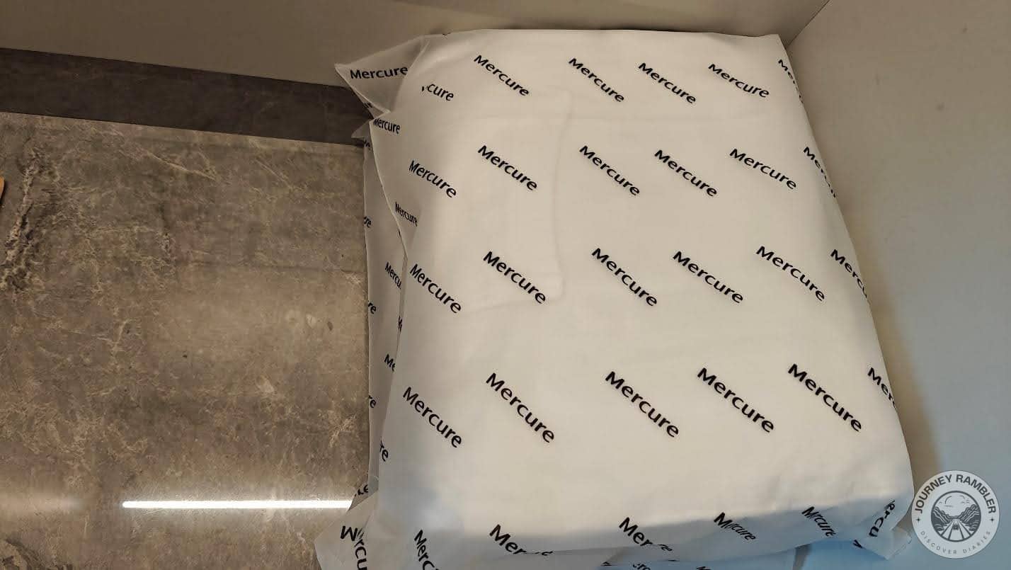 some additional items wrapped in plastic