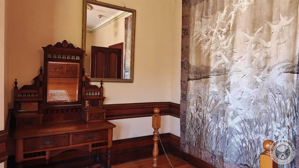 some of the furniture in the master’s bedroom