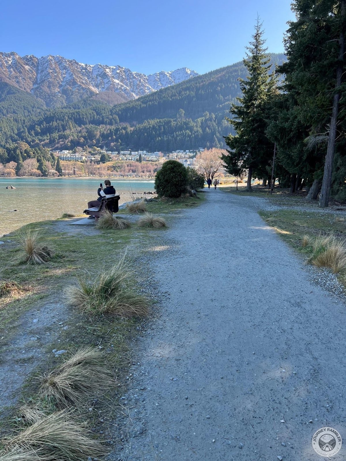 some other people walking