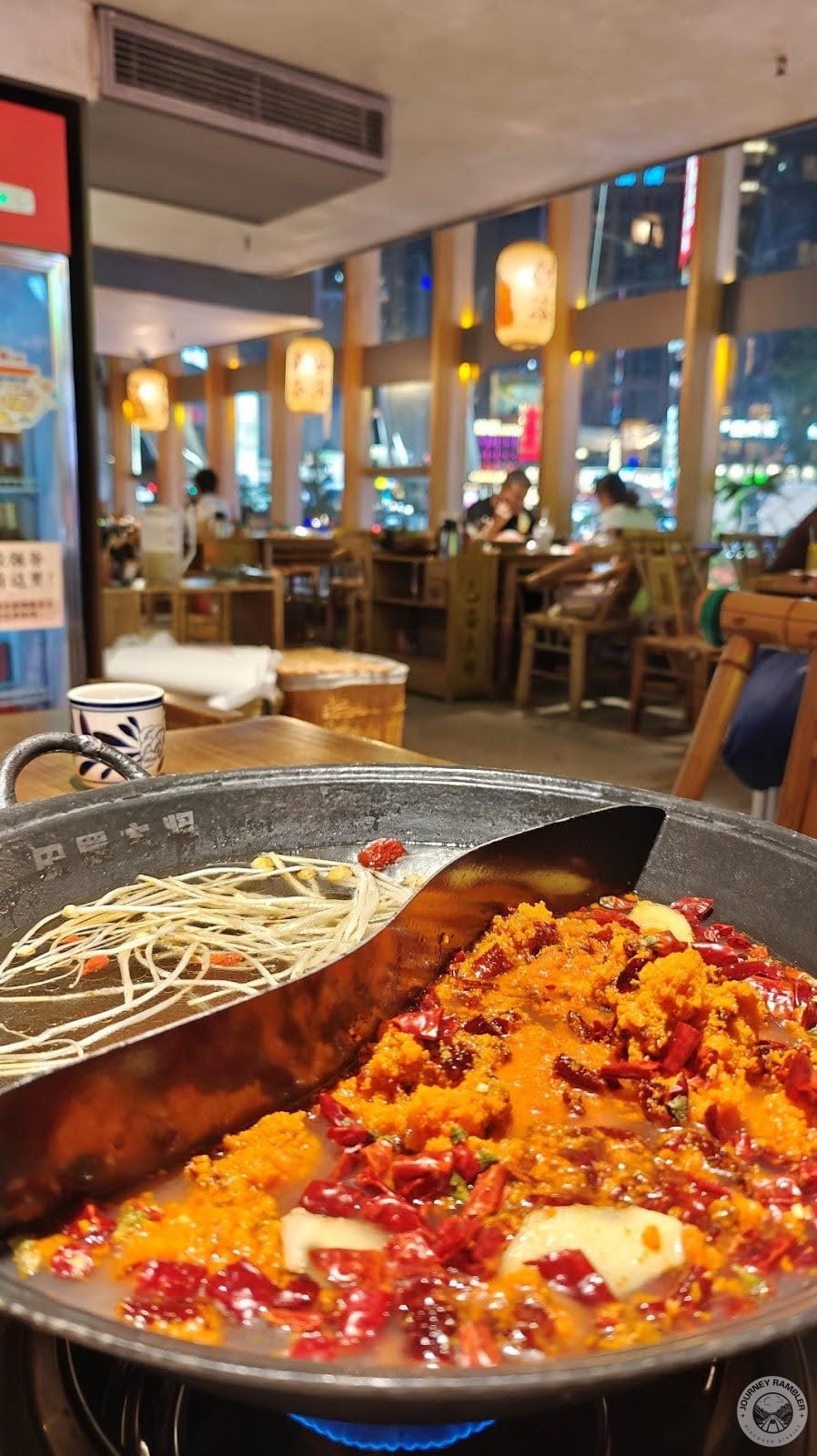 spicy and mushroom soup