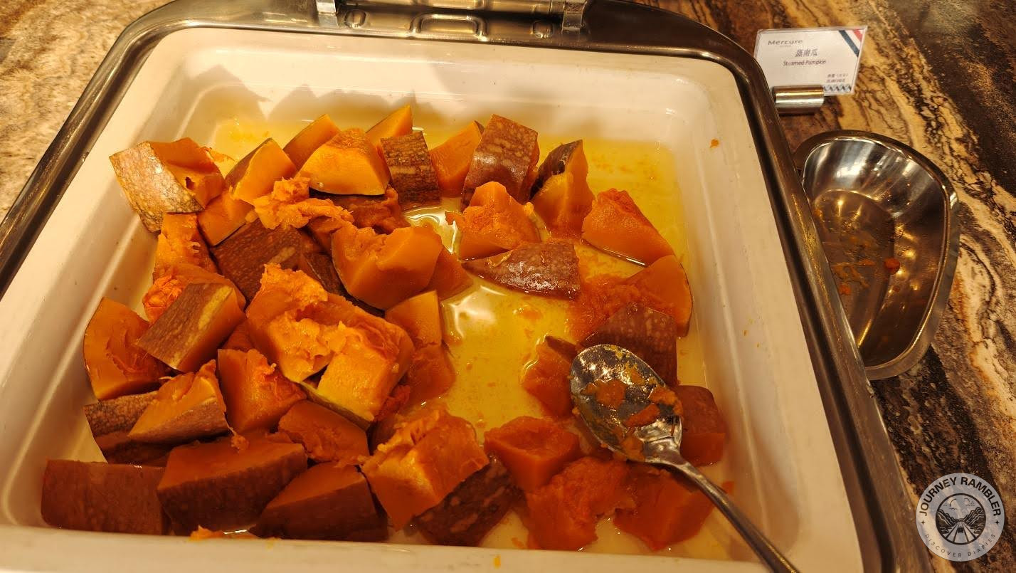 steamed pumpkin