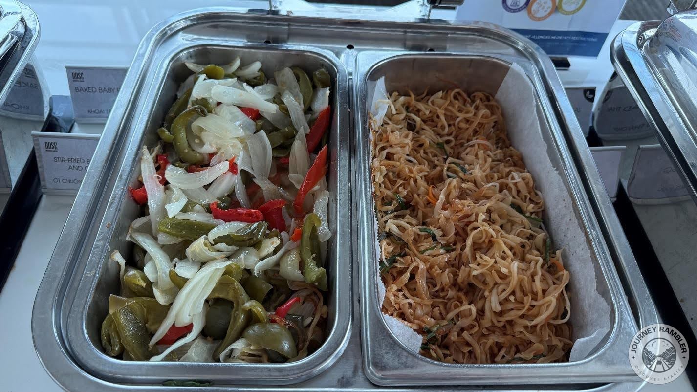 stir-fried peppers and onions