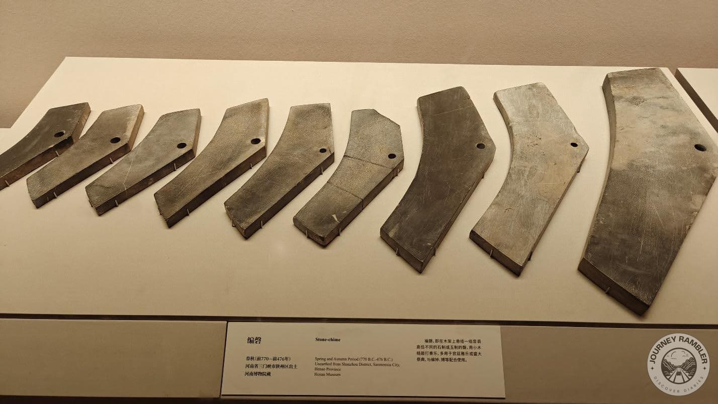 stone chimes in many sizes