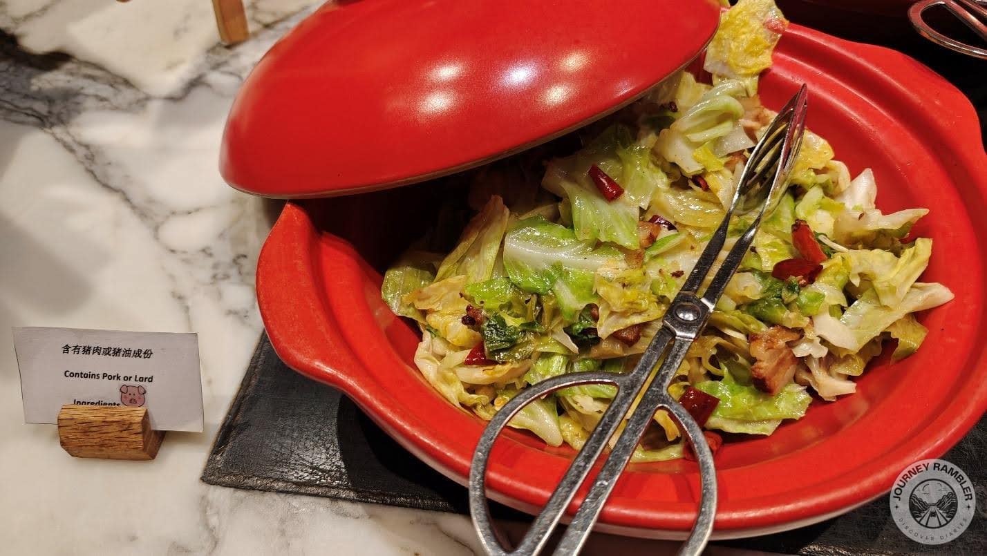 this dish contains pork or lard