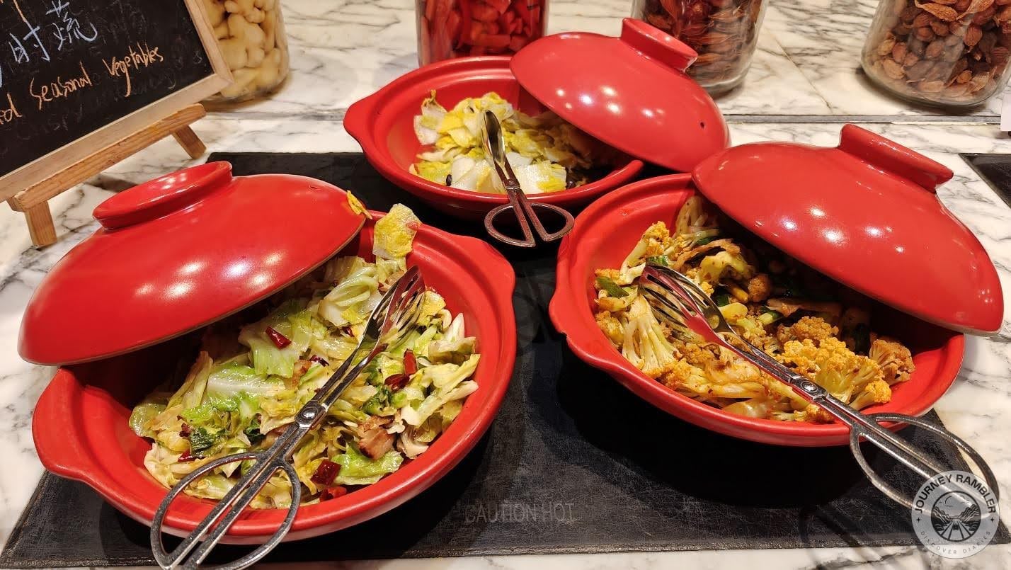 three traditional Chinese dishes