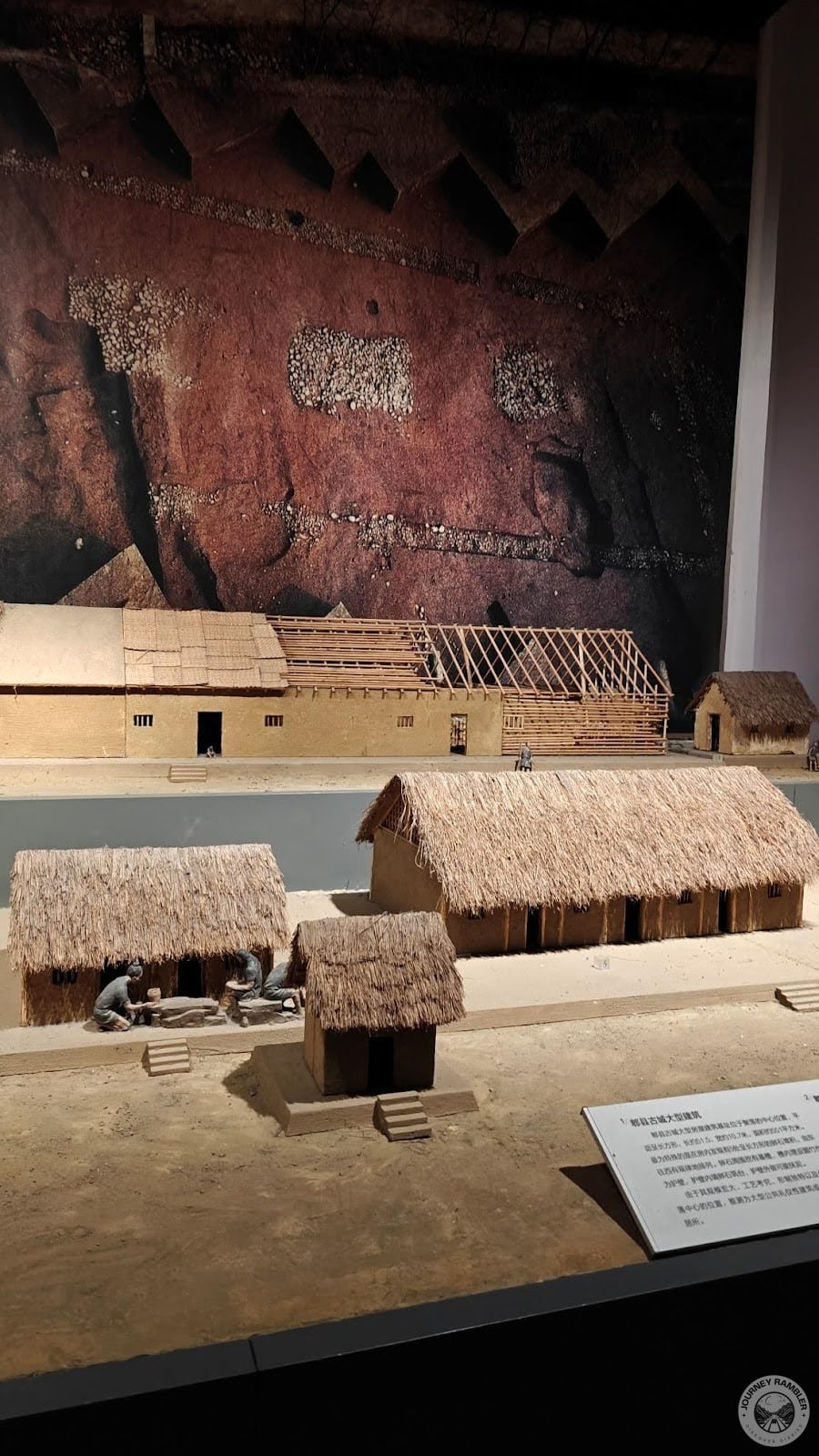 tiny model houses and rural scenes