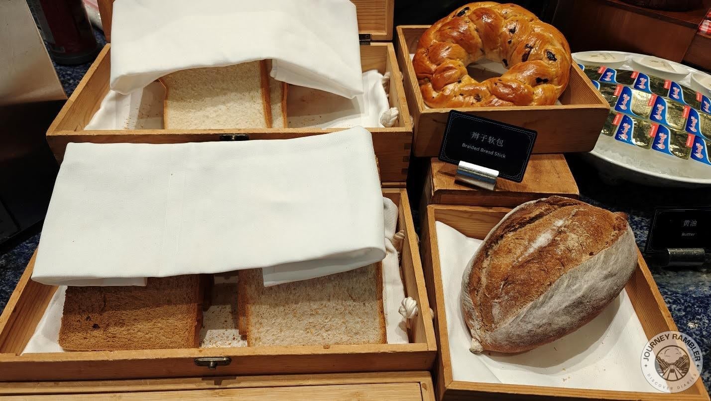 variety of breads