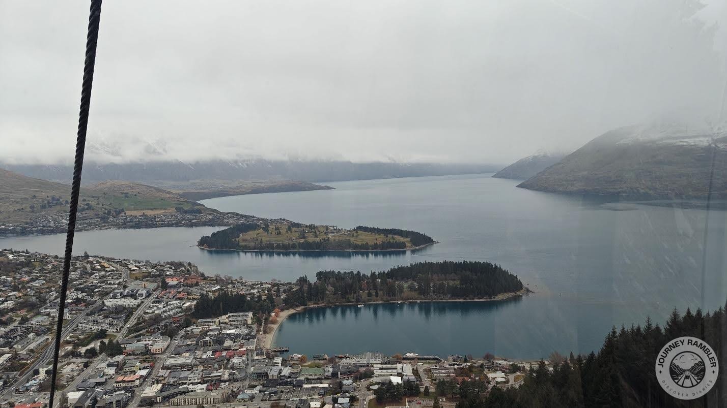 view of Lake Wakatipu was beautiful