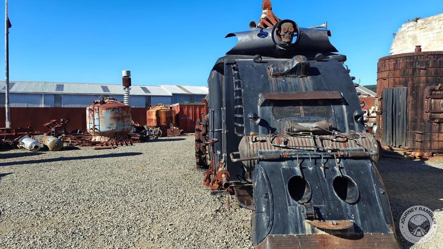 what the front of the train car looks like