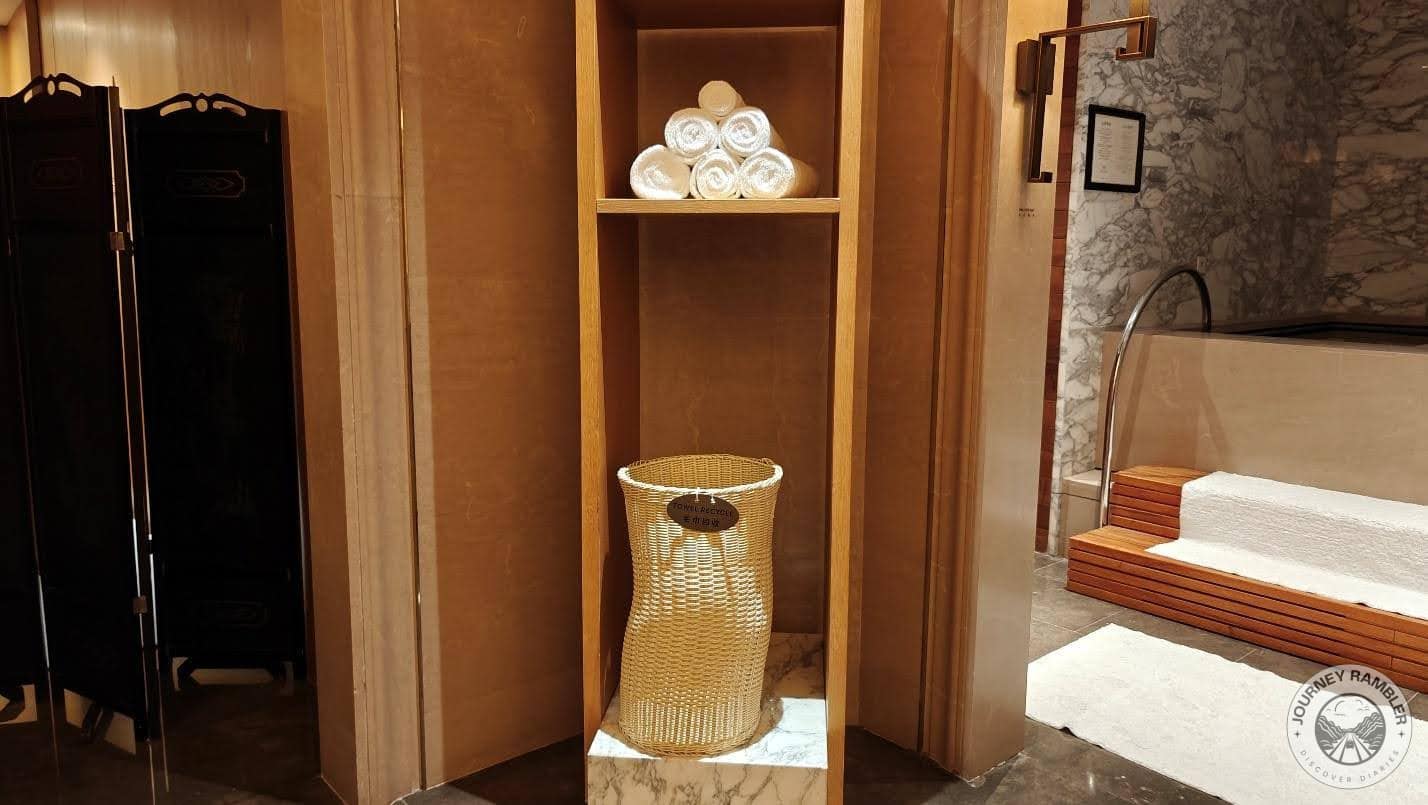 wood and marble everywhere