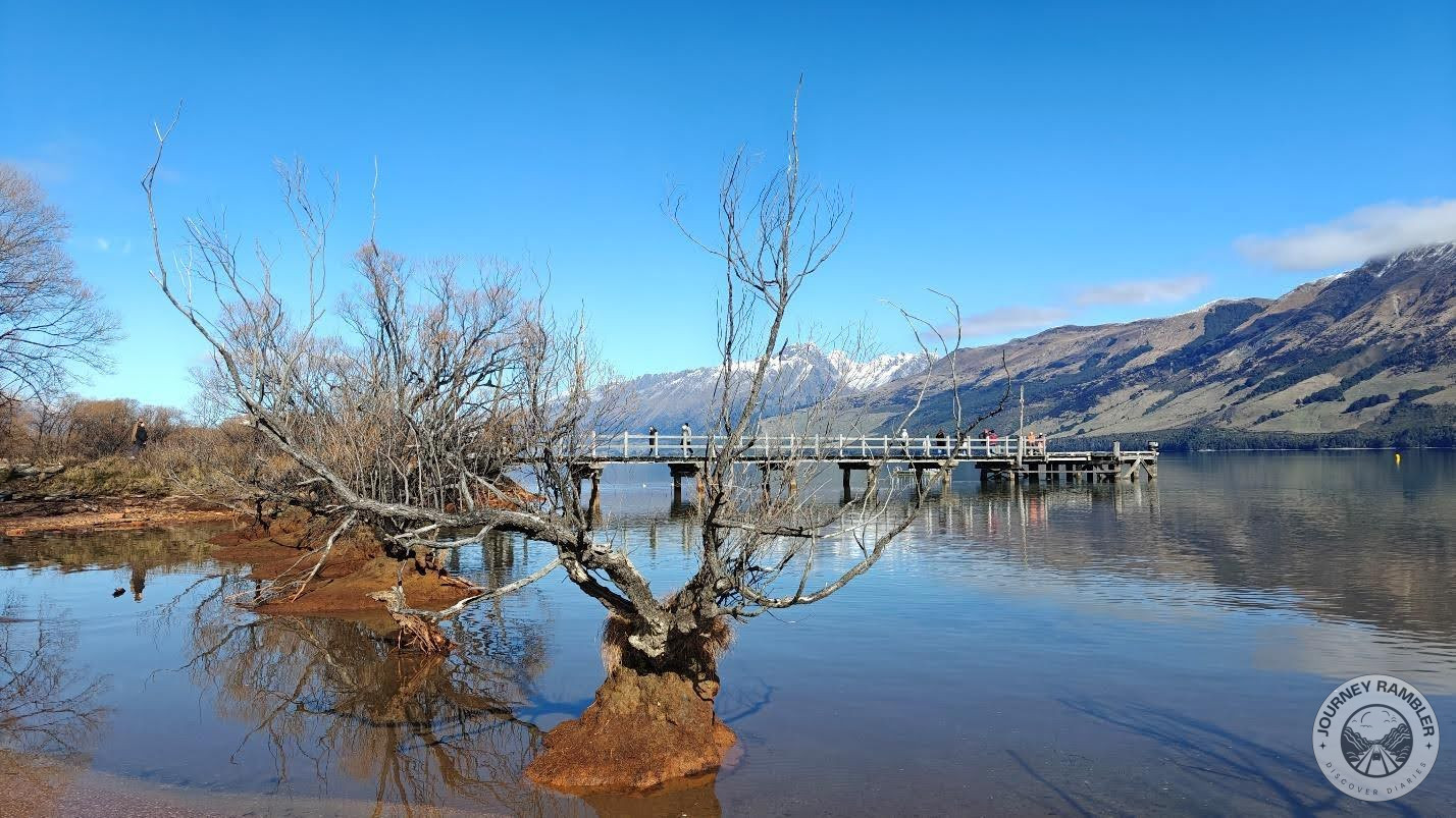 you can clearly see the jetty in the background