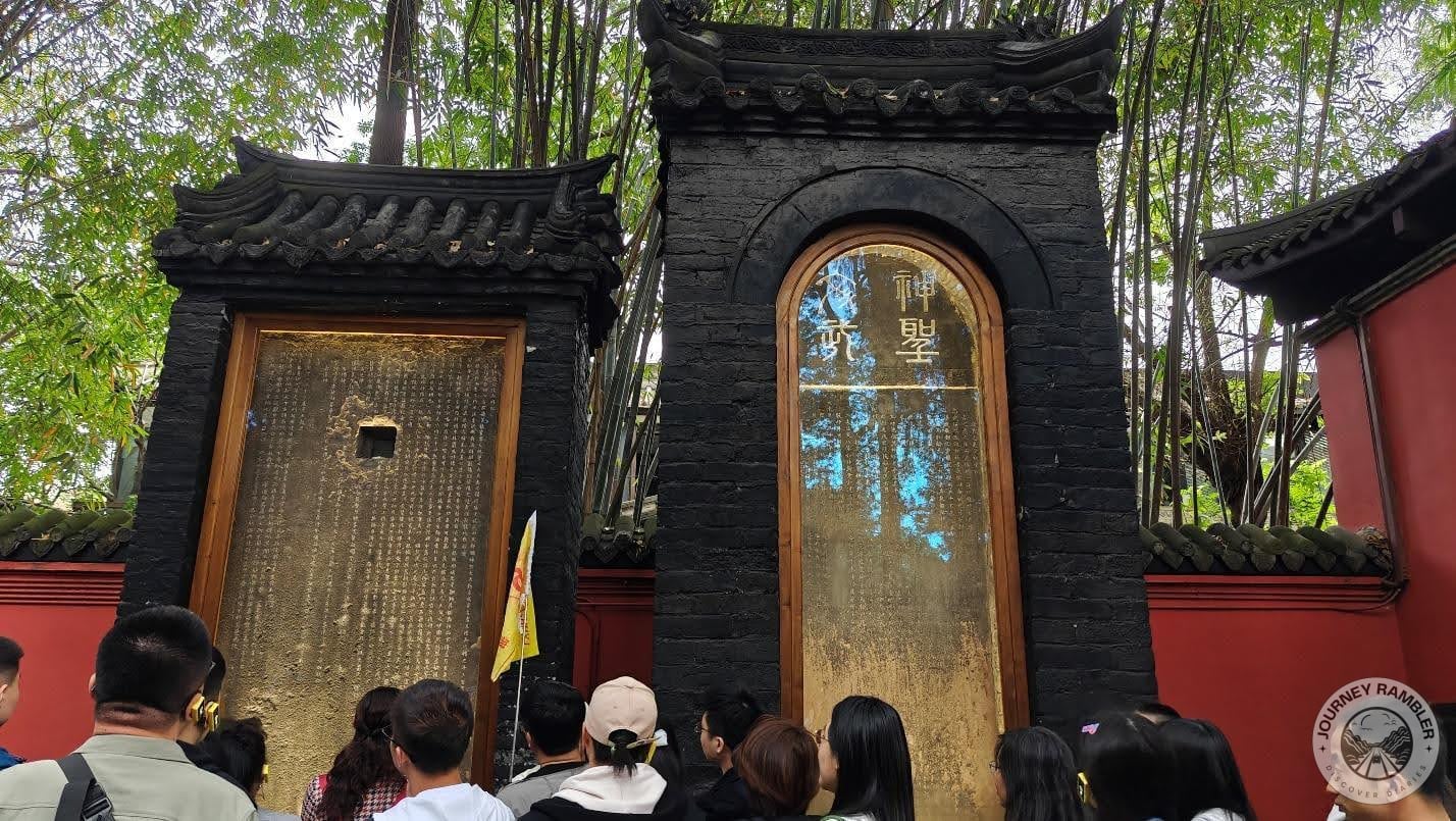 Another name for the Tang Tablet is the Stele of Three Insuperabilities