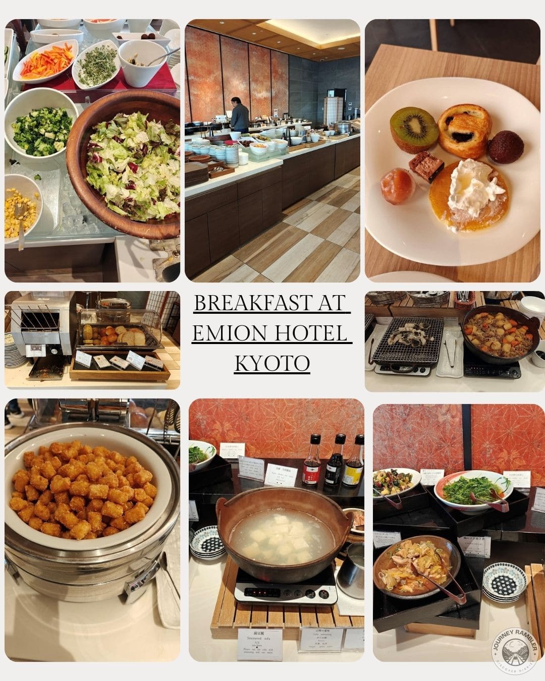 Breakfast at Emion Hotel Kyoto