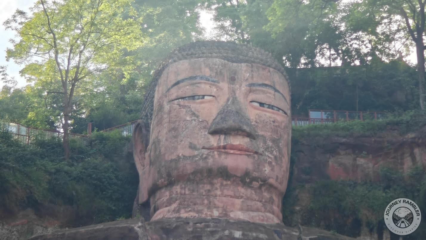 Buddha looks very unbothered