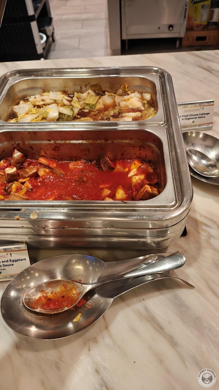 Chinese cabbage and eggplant