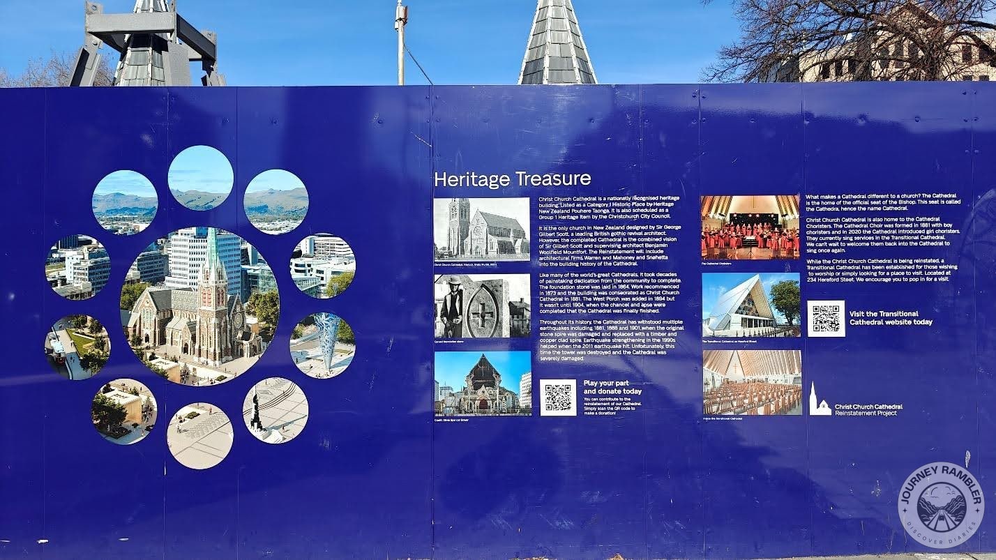 Christchurch had a Cardboard Cathedral or a temporary cathedral