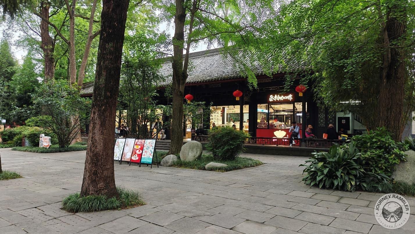 Culinary Street near the pond