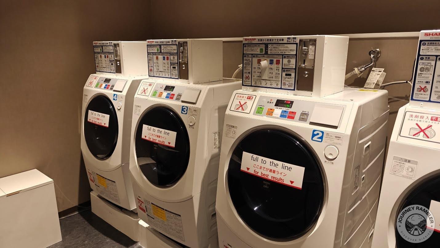 Everything was neatly labelled and there were instructions given