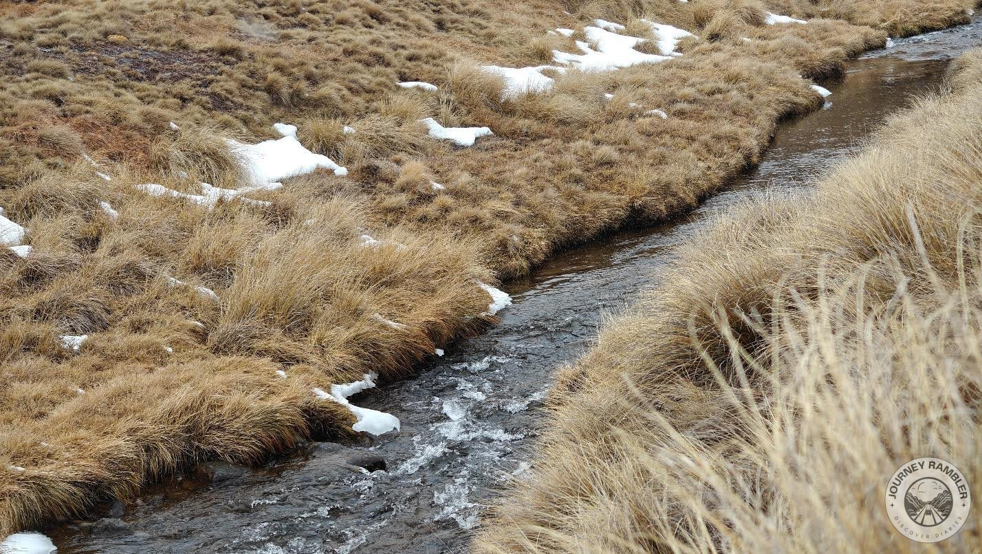 I also crossed some streams during my walk