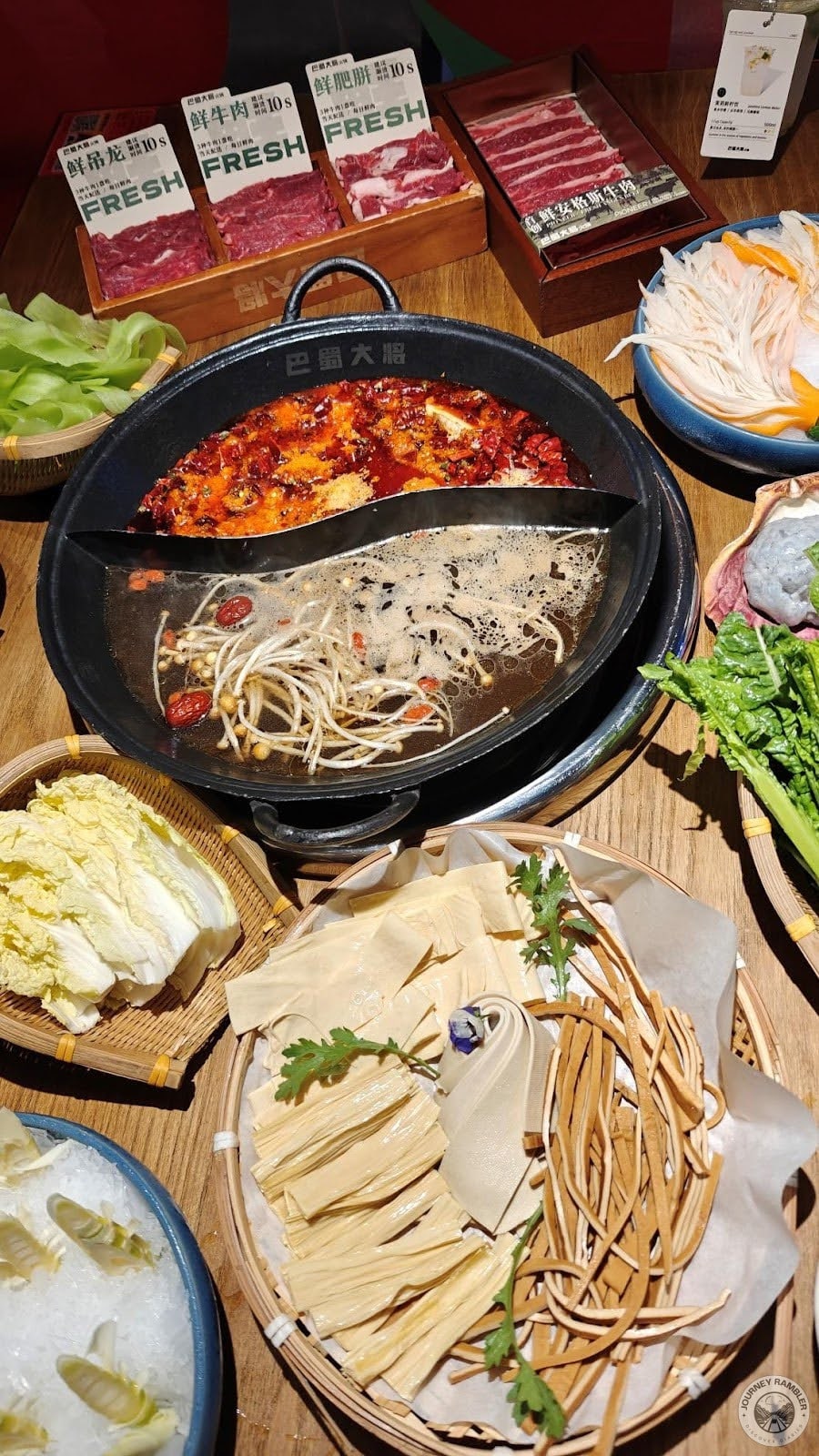 It was a huge spread