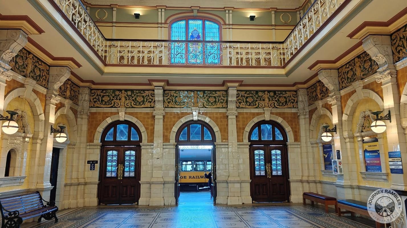 It was just as grand and impressive on the inside