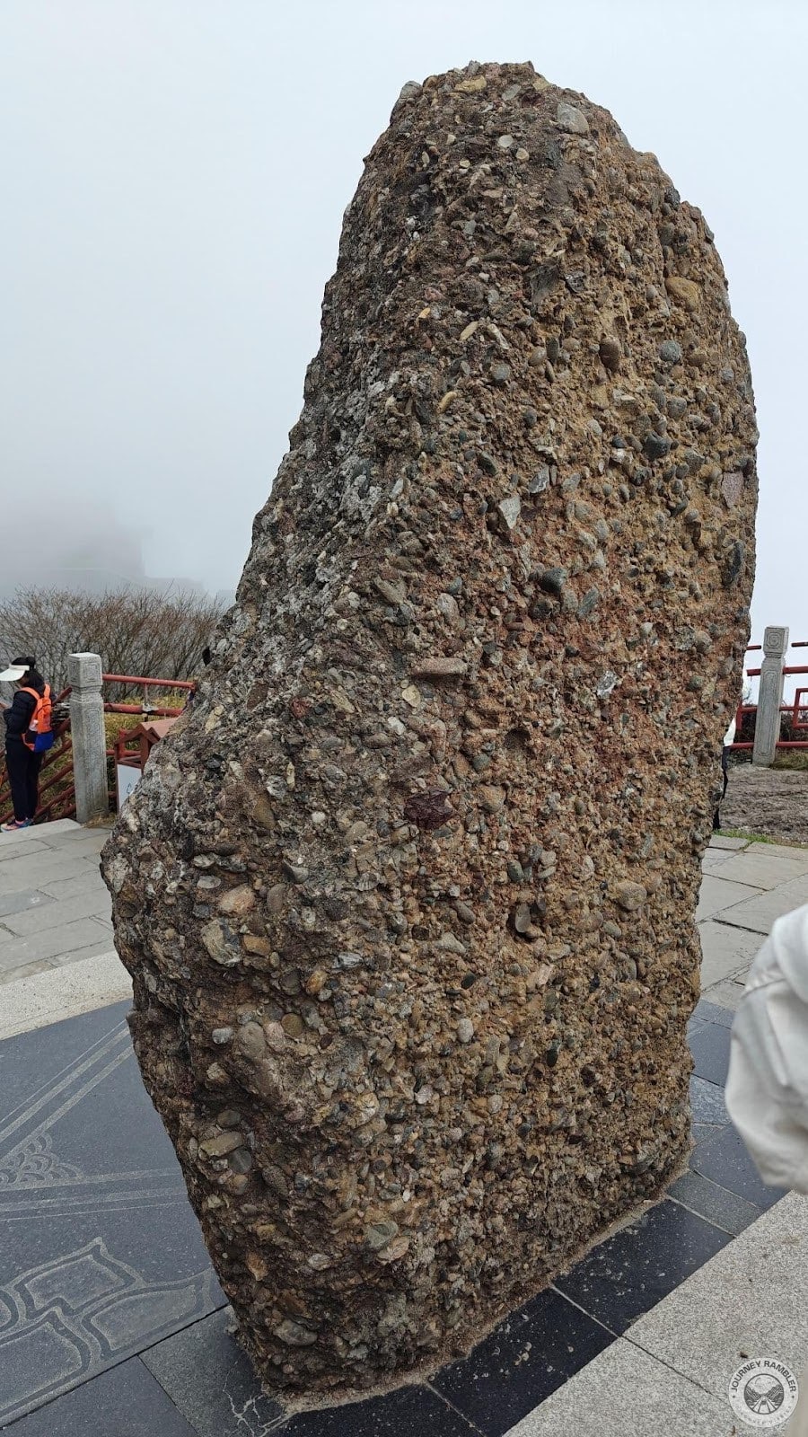 Mt. Rigi also got a stone from Mount Emei called the Emeishan Basalt