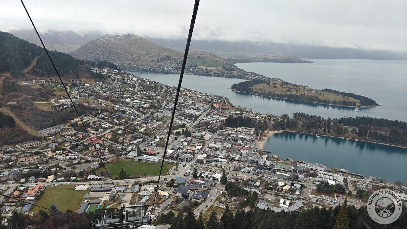 Queenstown and Lake Wakatipu lay in front of my eyes
