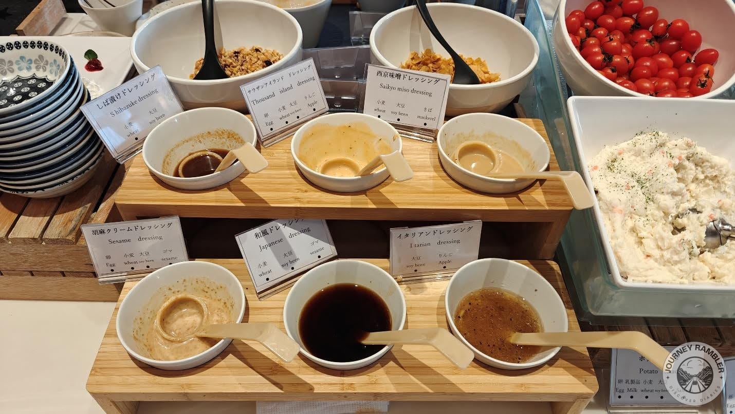 Readymade salad dressings