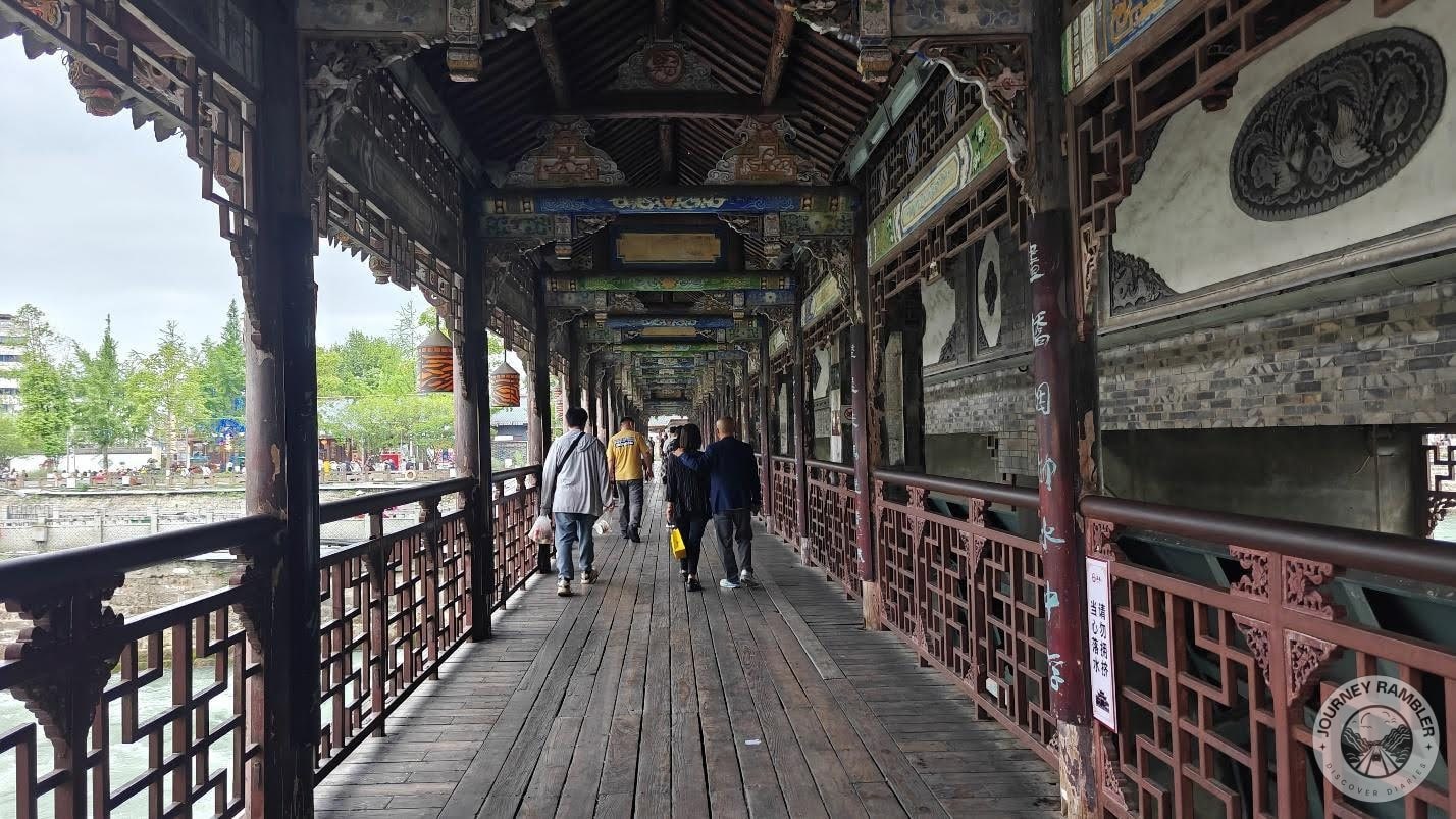 This is what inside the bridge looks like