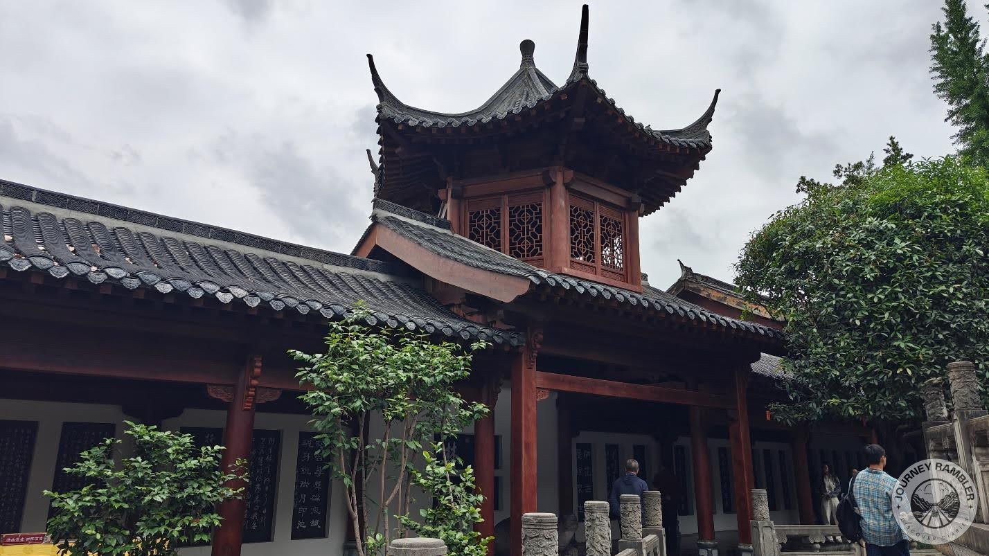 This part of the building can be found to the left of the pagoda