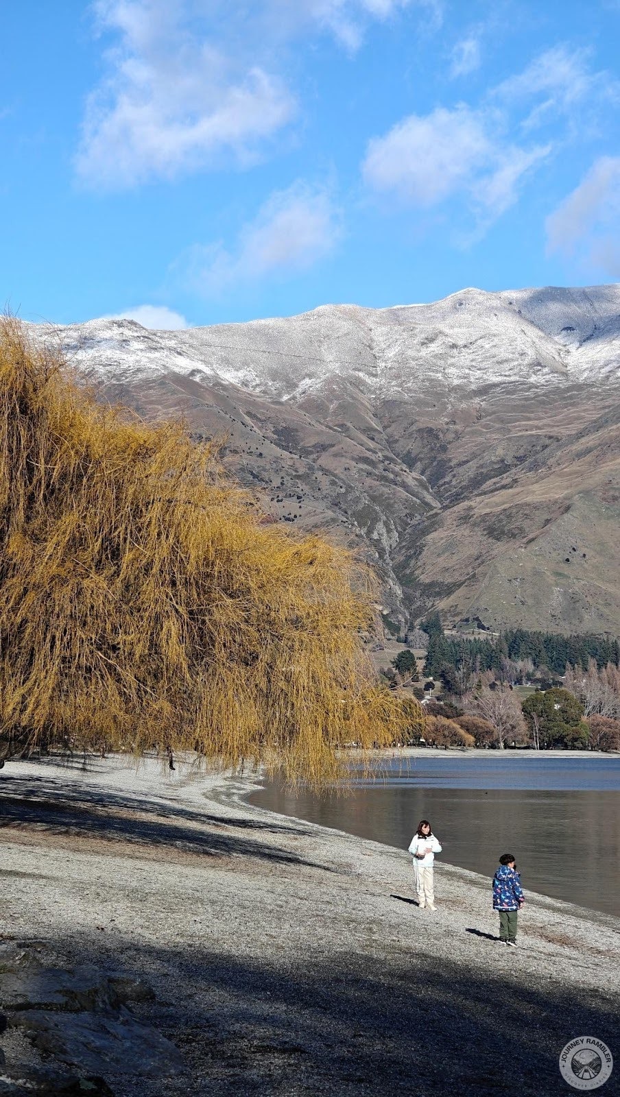 Visitors could go right down to the edge of the water to take photographs