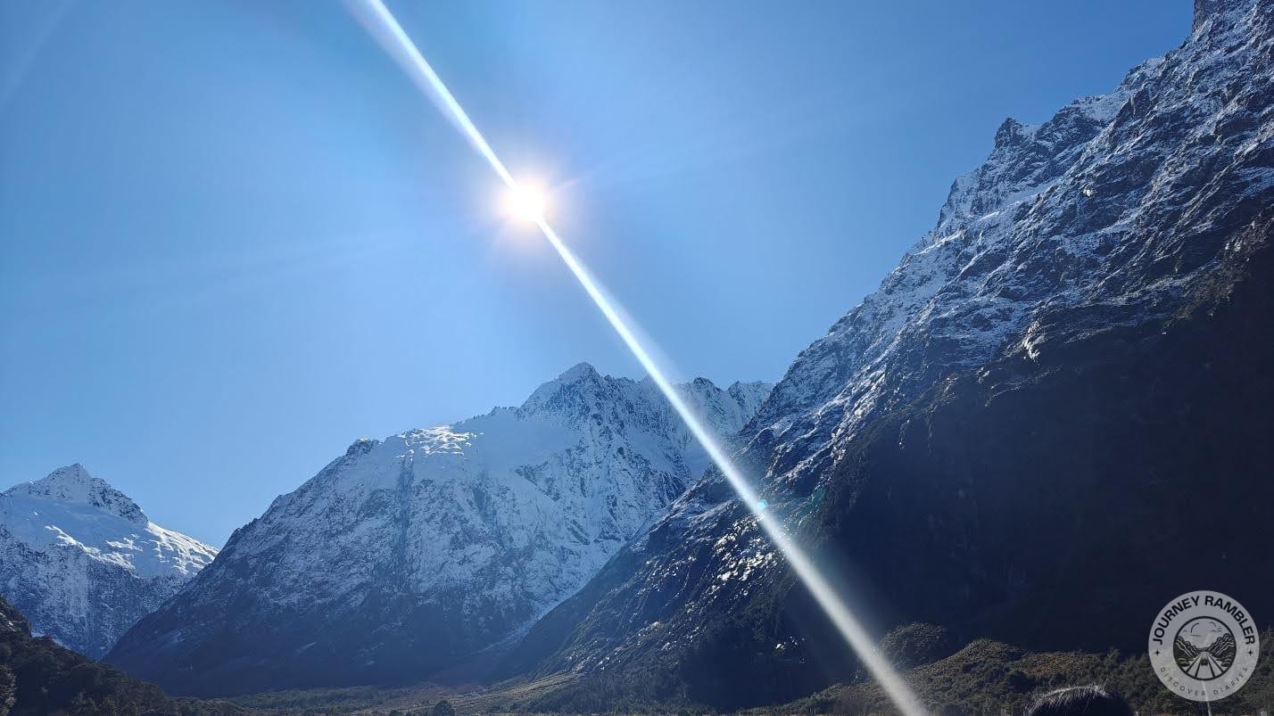 a lot of these peaks still had plenty of snow on them