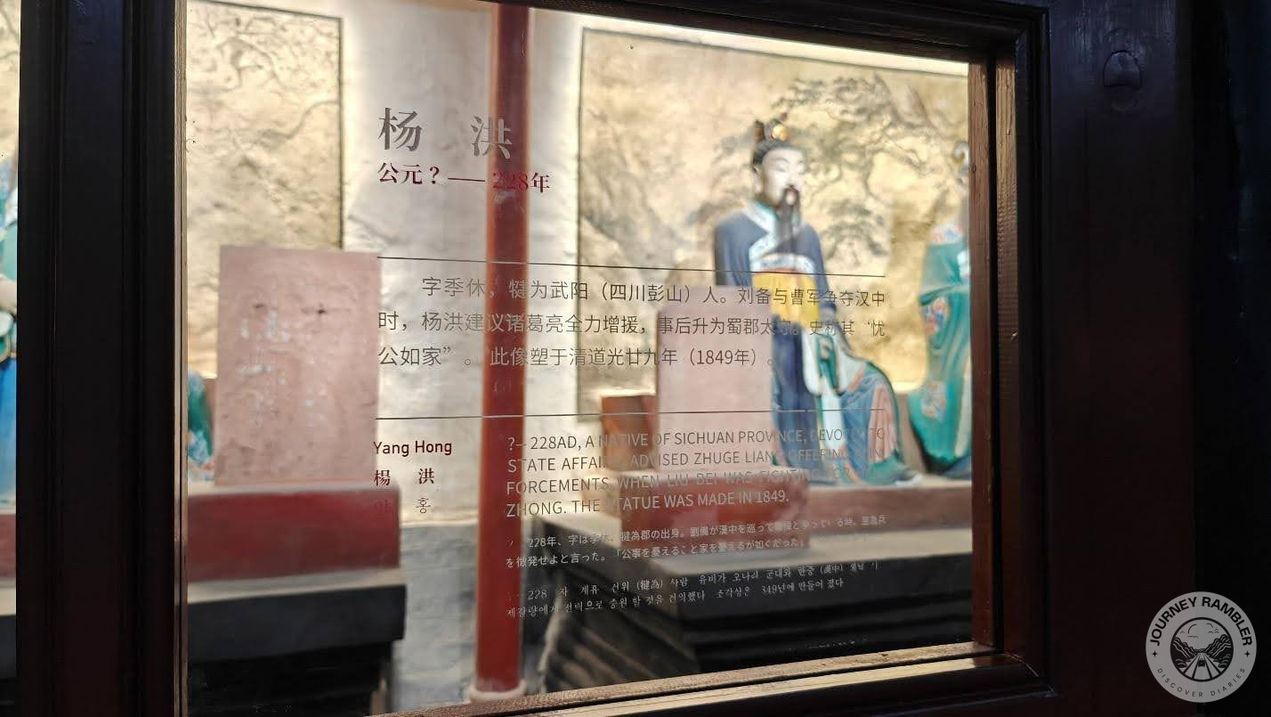 another look at Yang Hong’s inscription on the glass