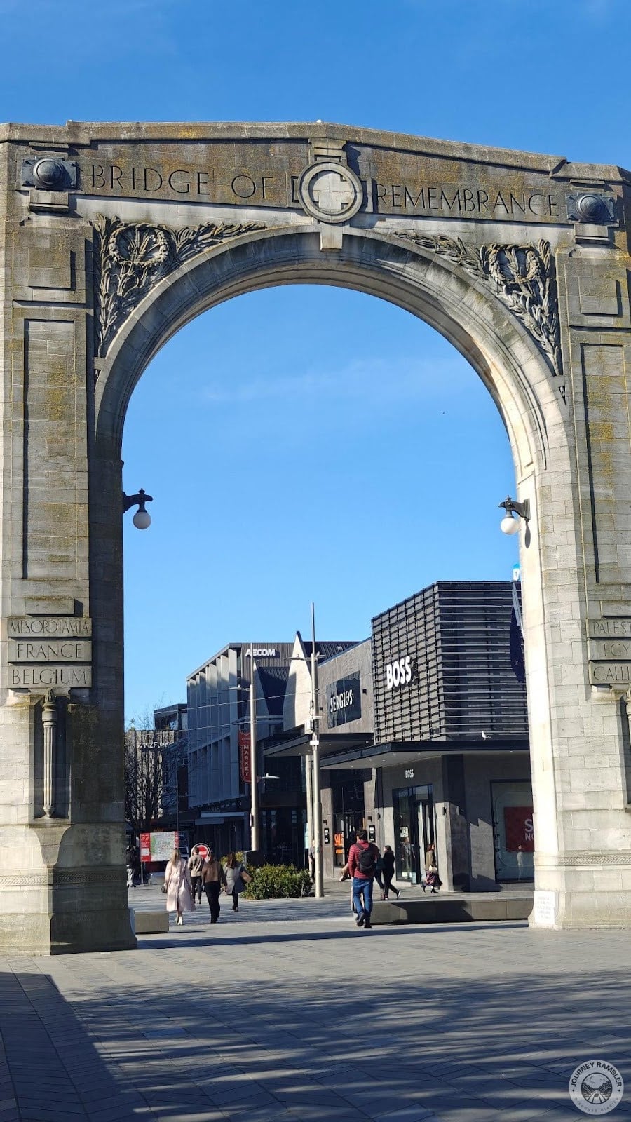 arch was absolutely huge