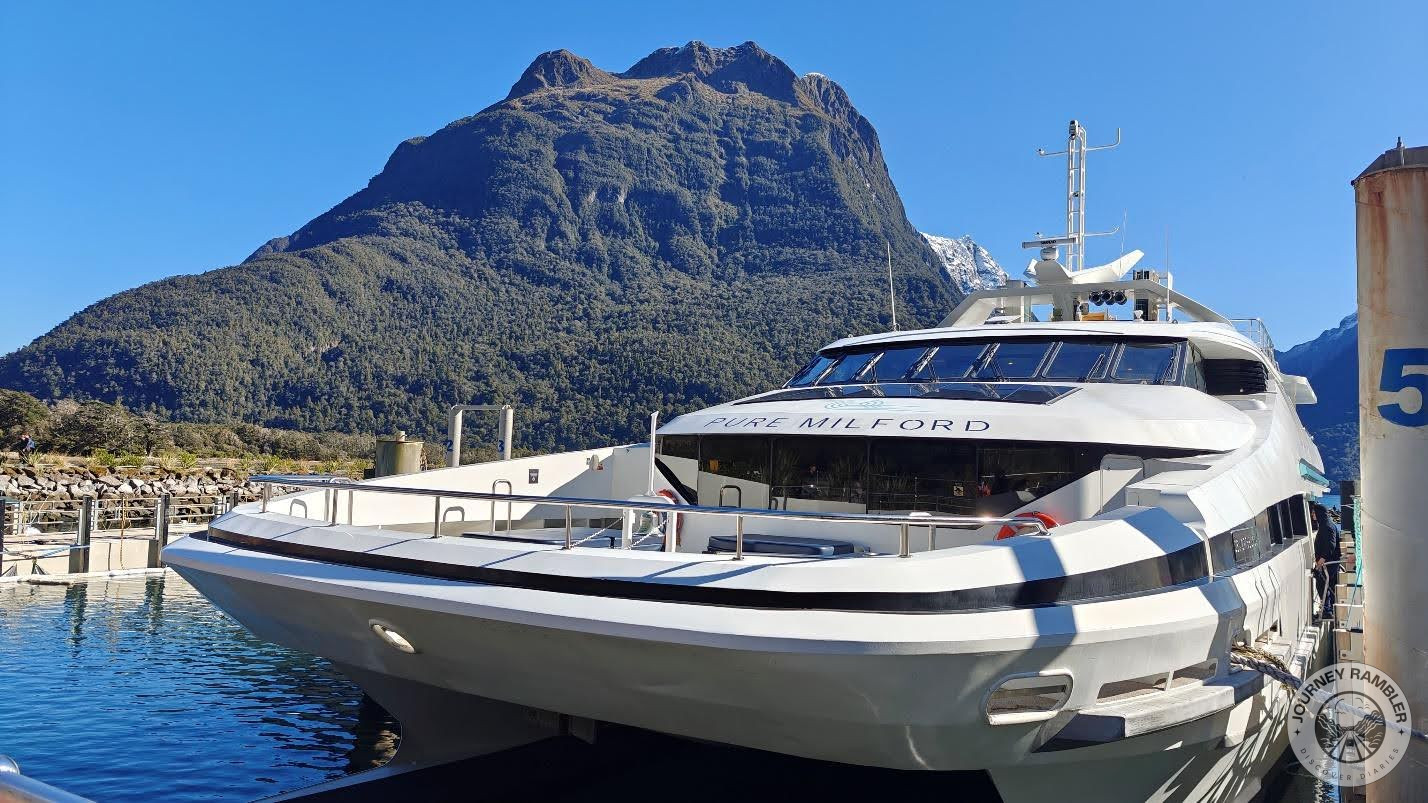 boat looked luxurious and comfortable