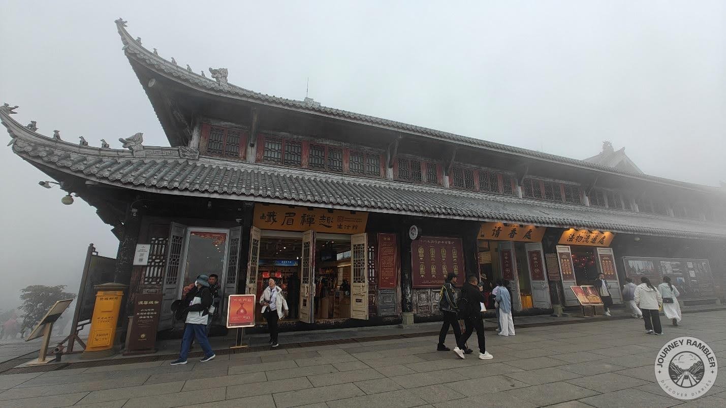 building that had the incense and dharma items stores again