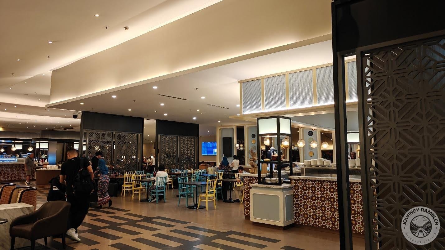 coffee shop sort of area