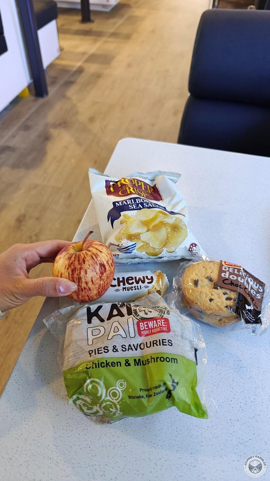 complimentary lunch that I got using the lunch pass