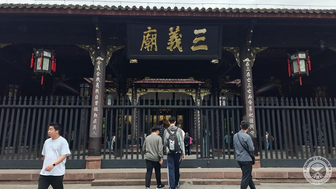entrance to the temple