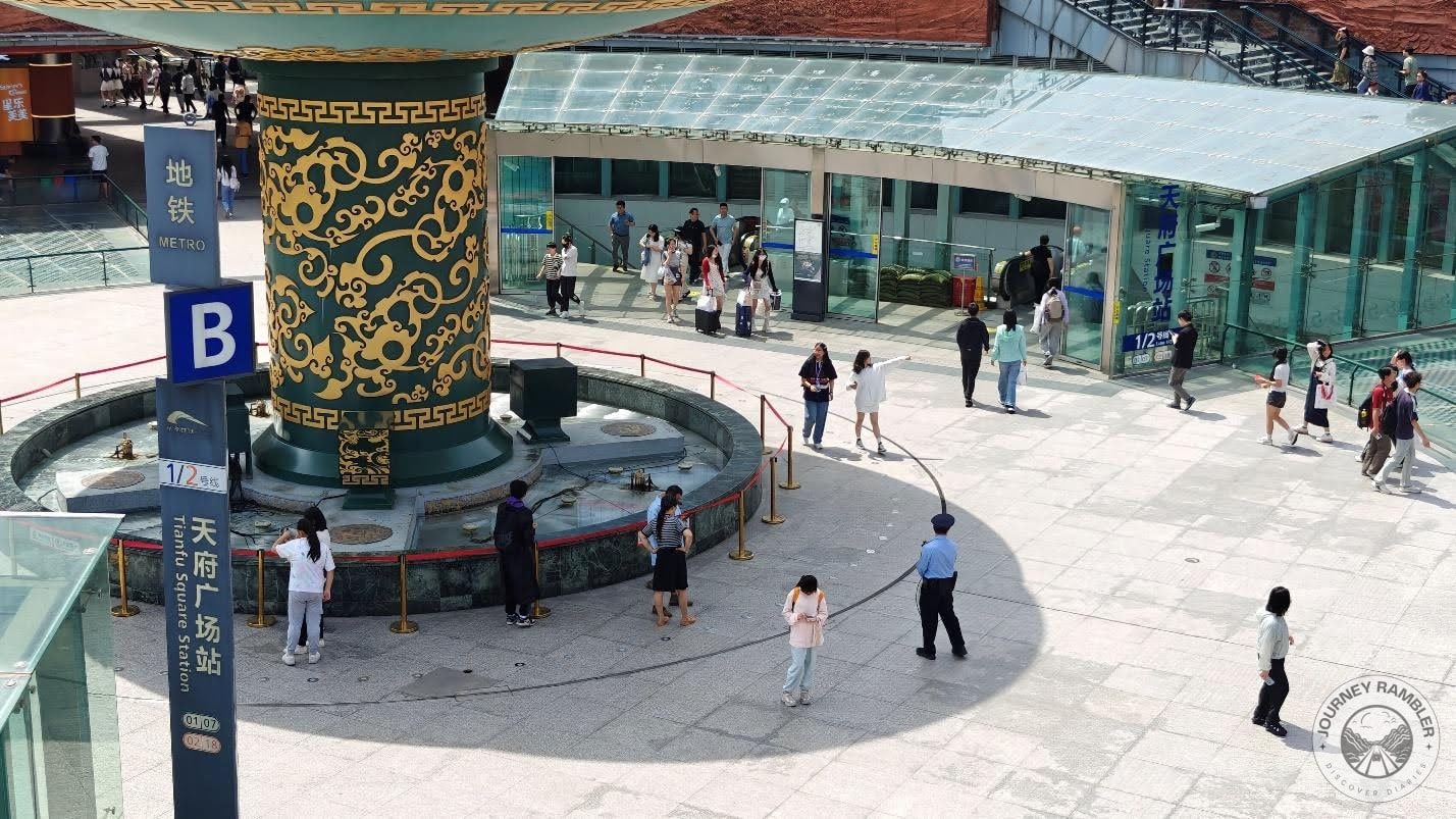 fountain was off when I visited