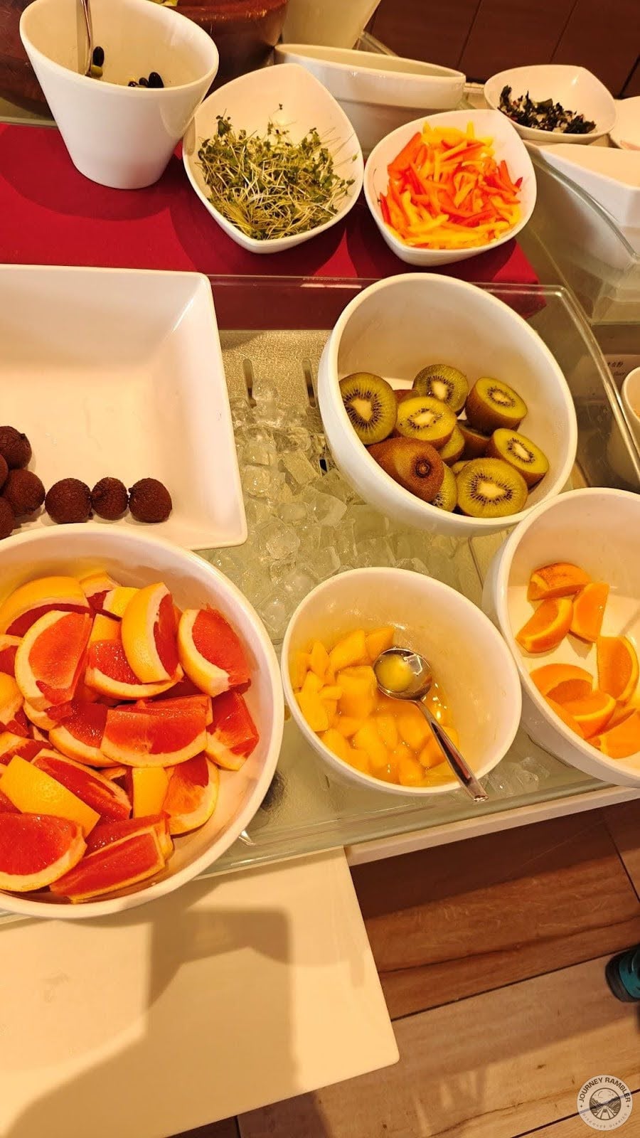 fruits were all so fresh and colorful