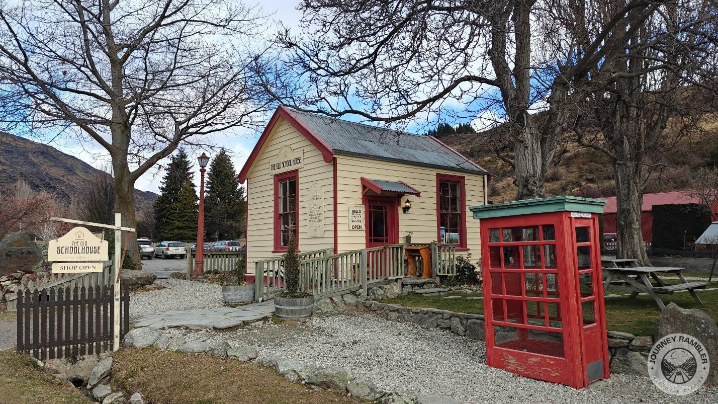 gift shop was located inside the old schoolhouse