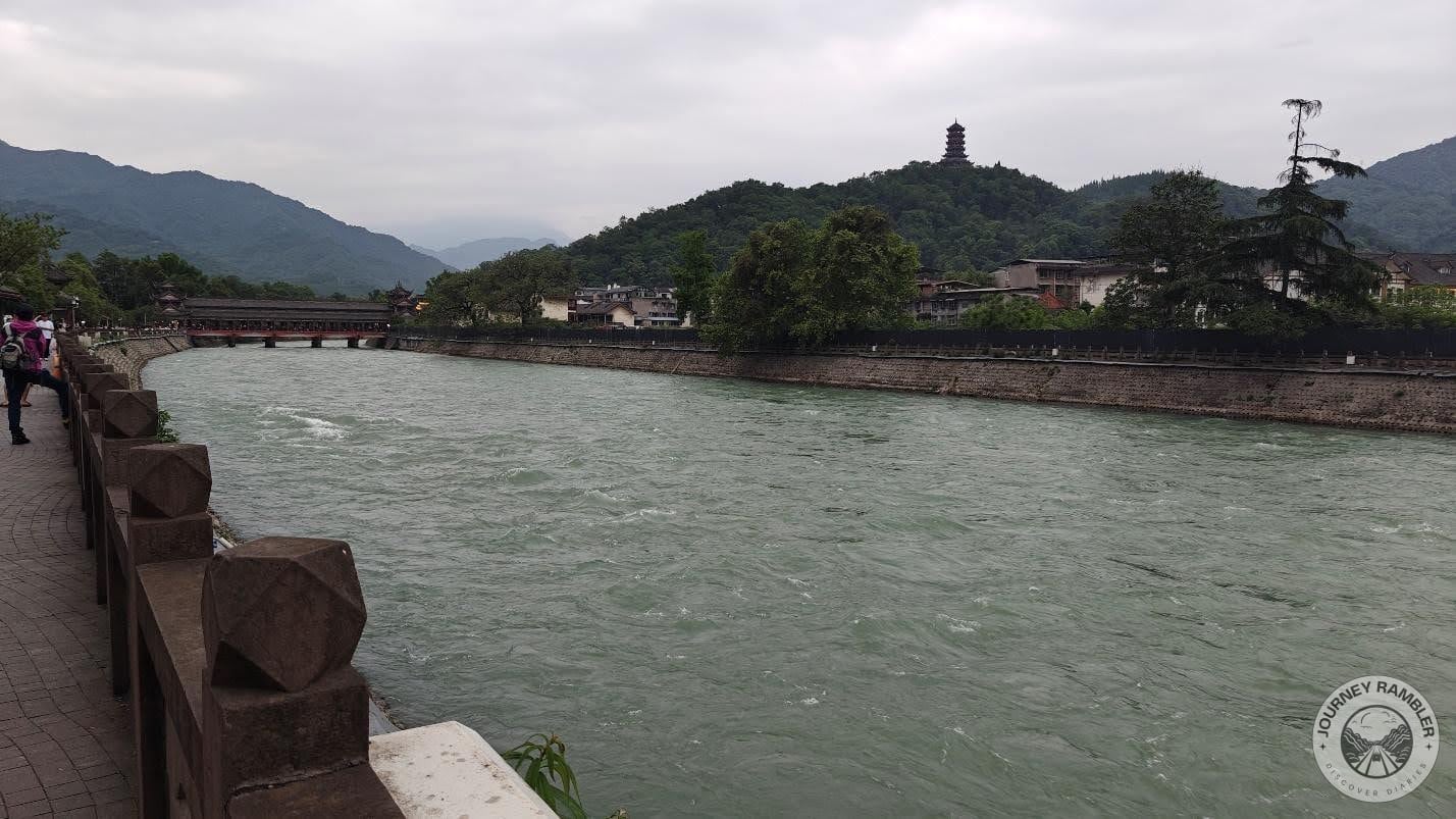 here’s the view upstream