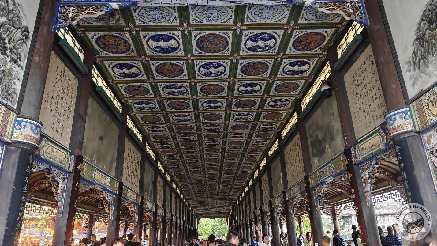 inside of the bridge kind of looked dark