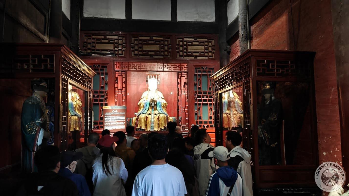 interior of the temple